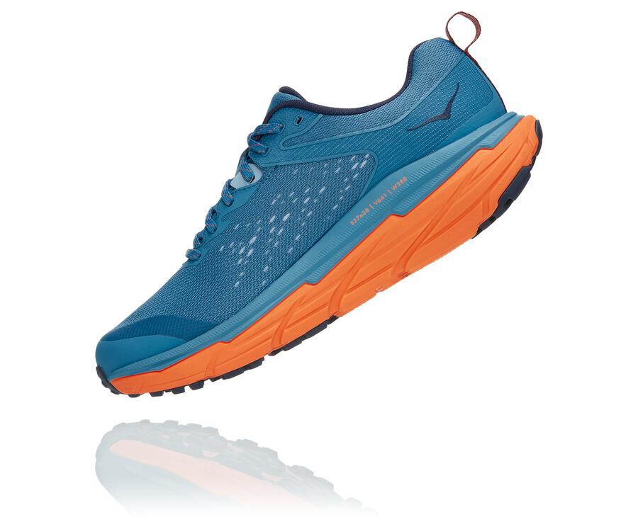 Zapatillas Trail Hoka One One Hombre - Challenger Atr 6 - Azules - UPN213064